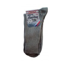 100% bavlna PAN 27 (EU 40) světle šedá